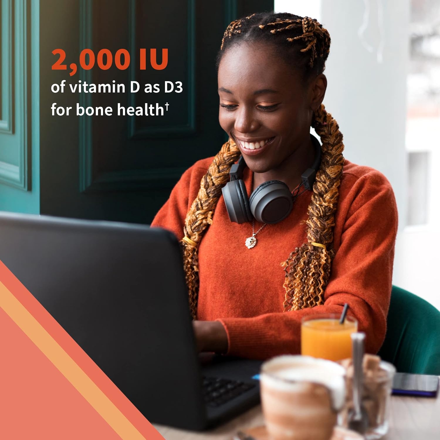 Garden of Life Vitamin D3+K2 Gummies with Prebiotics&Probiotics for Di