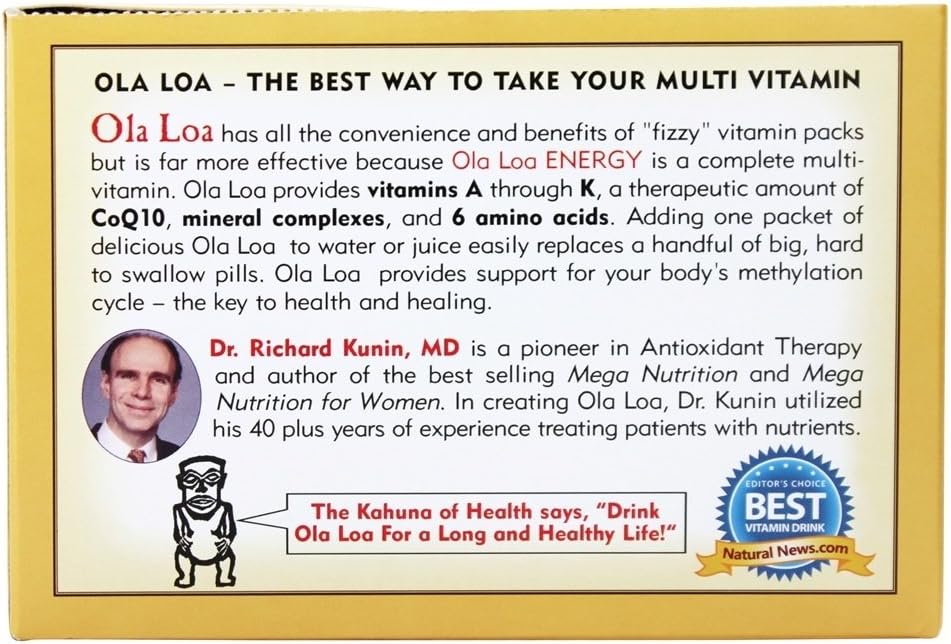 Ola LOA Orange Ola Loa Energy Powder, 0.247 OZ