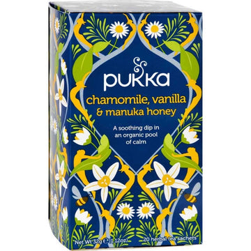 Pukka Herbs Tea Herbl Chmomil Van Hny (4 Pack)