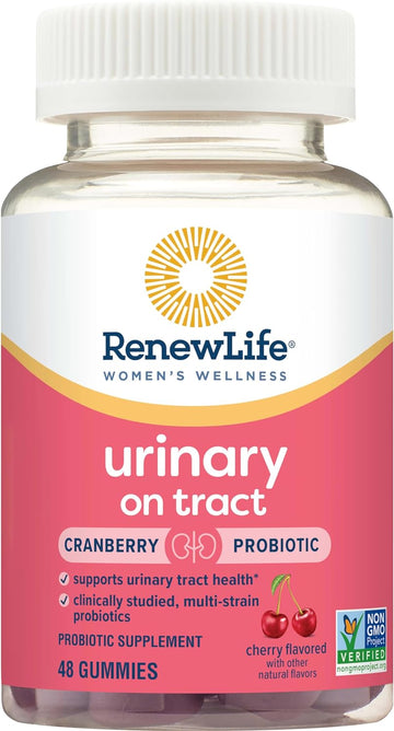 Renew Life Women'S Wellness Probiotic Gummies, Probiotic Supplement Fo7.5 Ounces