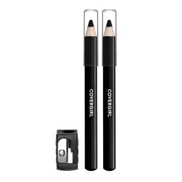 Covergirl Easy Breezy Brow Fill and Define Pencil, Black, 0.06