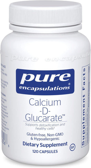 Pure Encapsulations Calcium-D-Glucarate | Supplement to Support Cellul