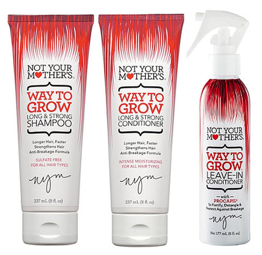 Esupli.com Not Your Mother's Way to Grow Bundle, Shampoo/Conditioner/Le