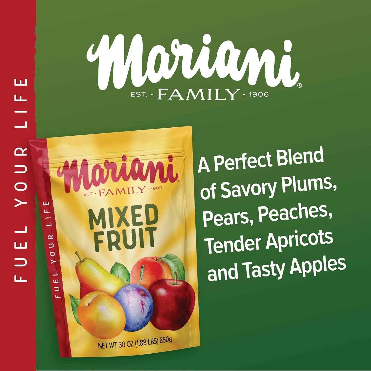 Mariani Fancy Mixed Fruit, 30 Ounces : Everything Else