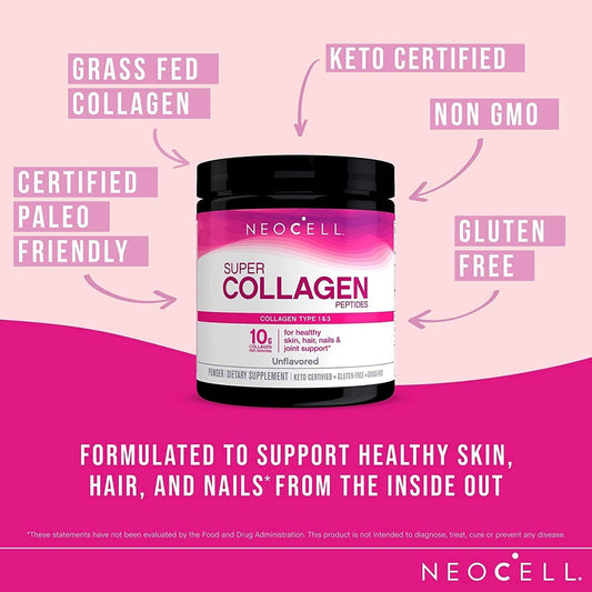 Neocell Super Powder Collagen Type 1 & 3, (2 Pack)