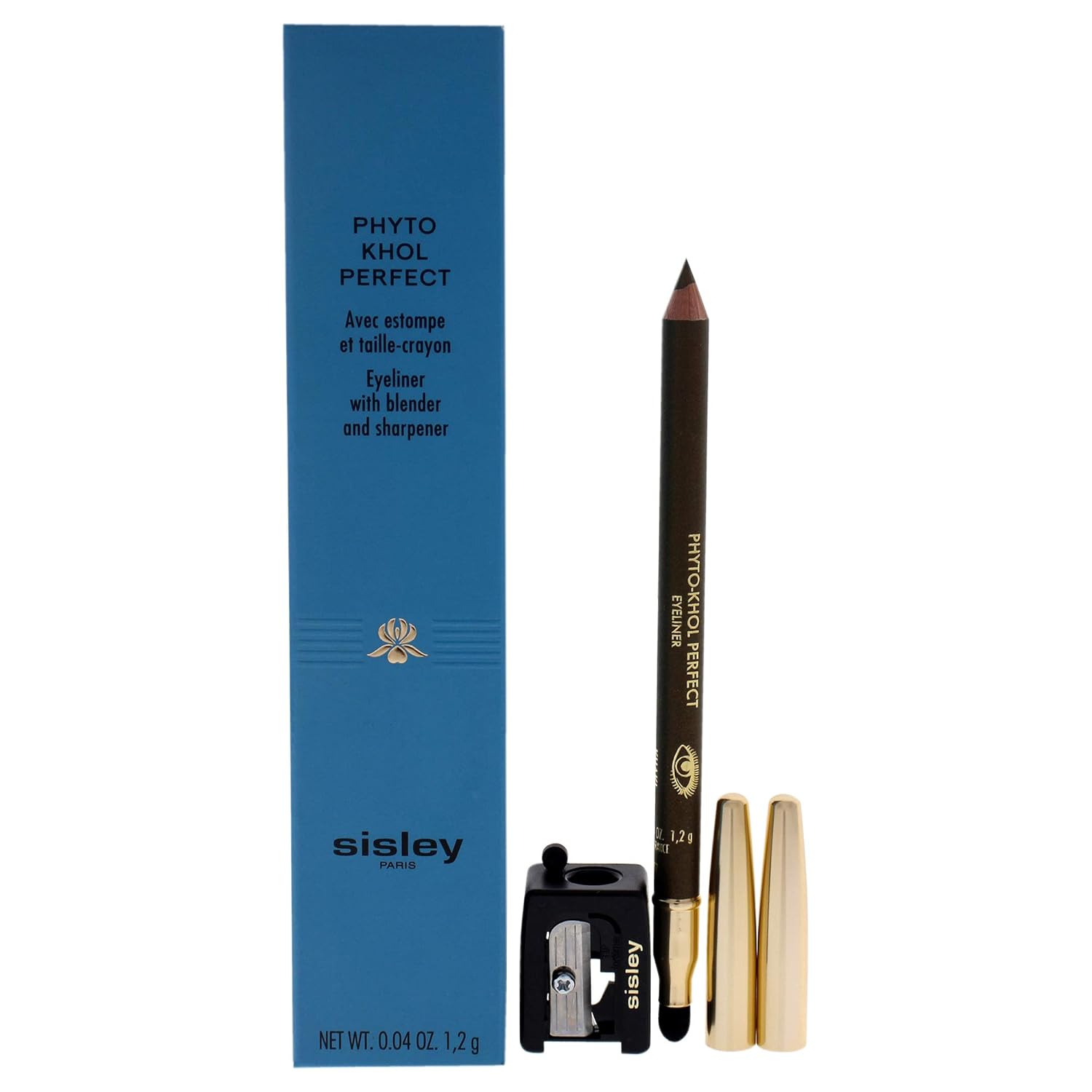 Sisley Phyto Khol Perfect Eyeliner with Blender and Sharpener, Khaki, 0.04