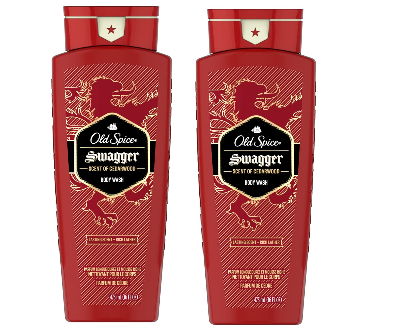 Old Spice Red Zone Body Wash Swagger 16  (Pack of 2)