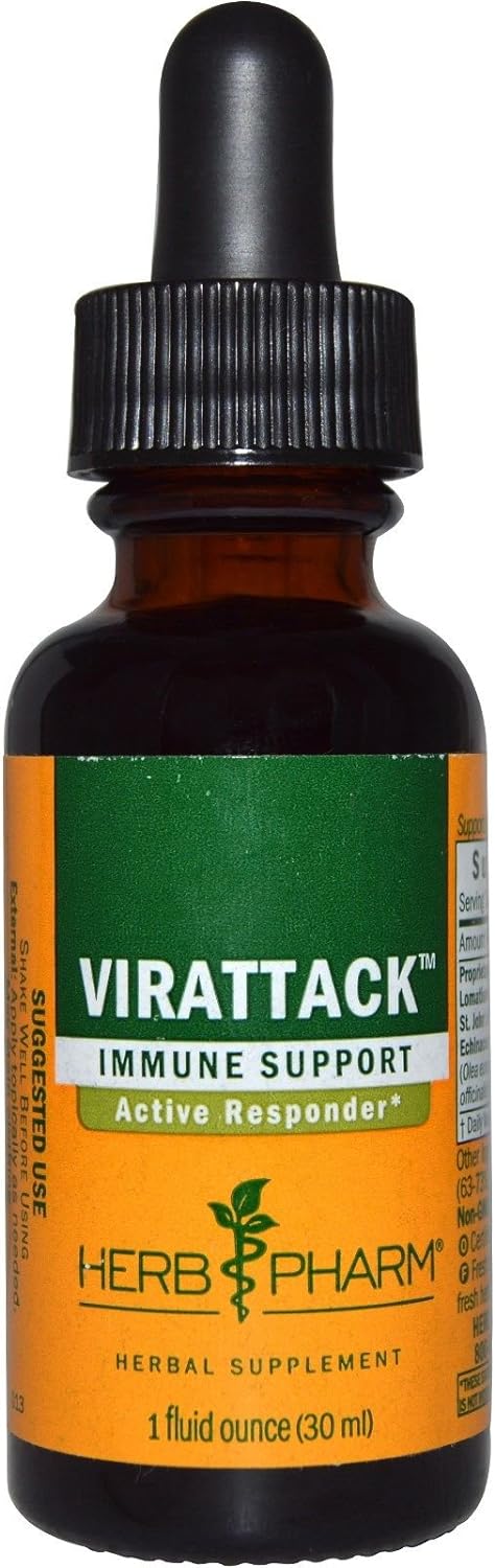 Herb Pharm Virattack Liquid Herbal Formula with Lomatium for Active Im
