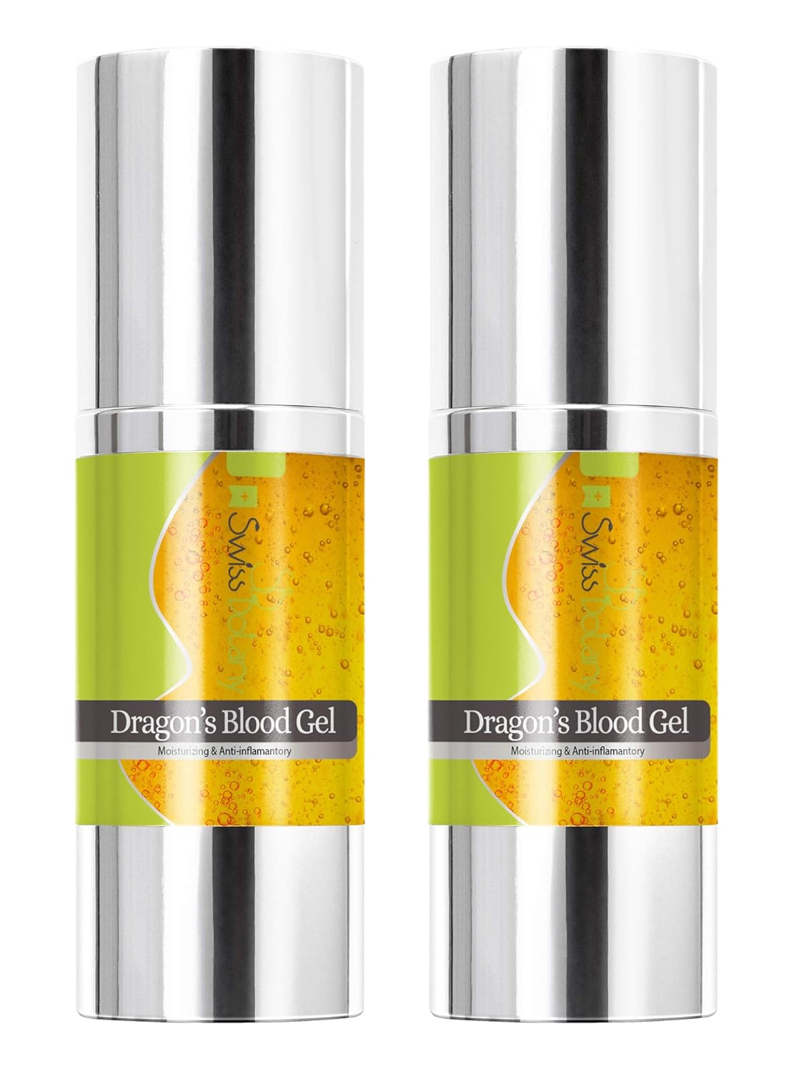 Swiss Botany Dragons Blood Moisturizer with Hyaluronic Acid & Retinol - Instant Wrinkle Removing & Face Sculpting Gel – Anti-Aging Dragons Blood Cream – For All Skin Types - 2 x 1
