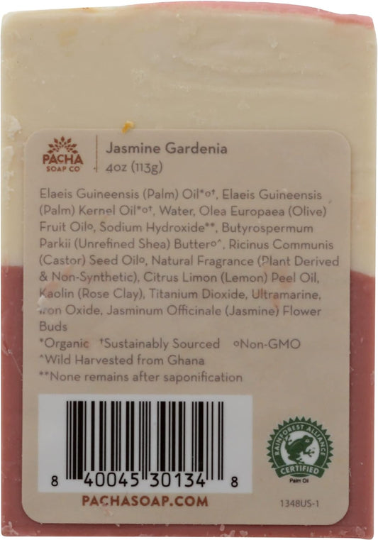 Esupli.com  PACHA SOAP Jasmine Gardenia Bar Soap, 4 
