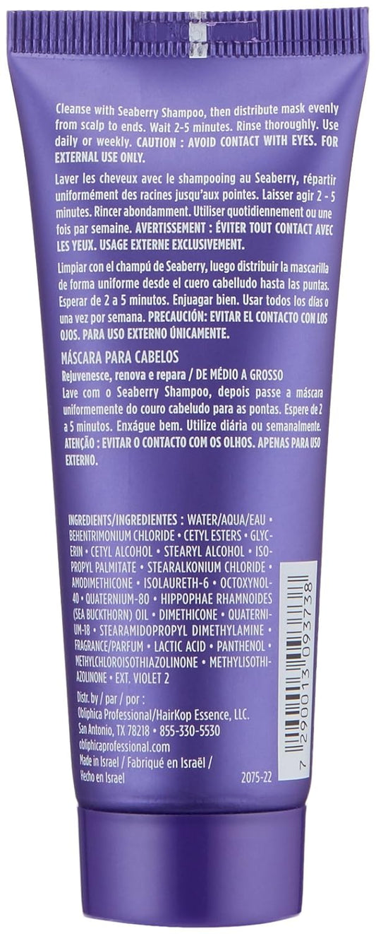 Obliphica Professional Seaberry Mask Medium To Coarse, 2.54 