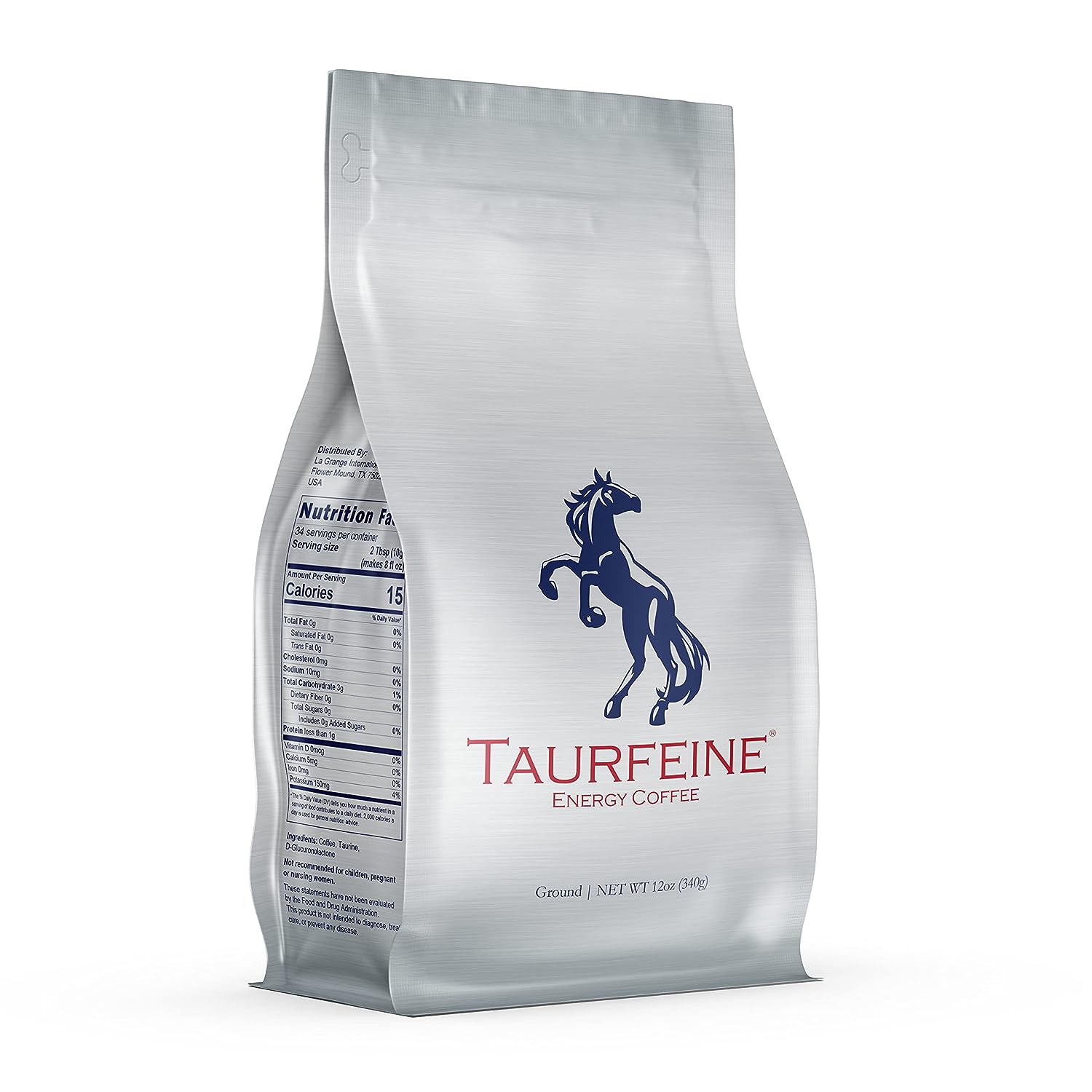 TAURFEINE® Energy Coffee | World's Most Powerful Coffee™ | Ground |
