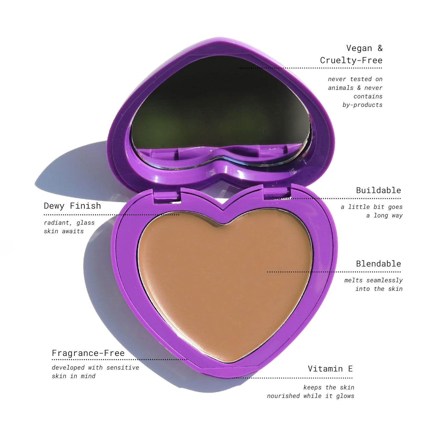 Half Caked Candy Paint Bronzer | cream bronzer, vegan & crue