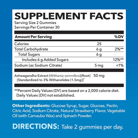 HAVASU NUTRITION Ashwagandha Gummies Supplement Designed to Calm & Rel