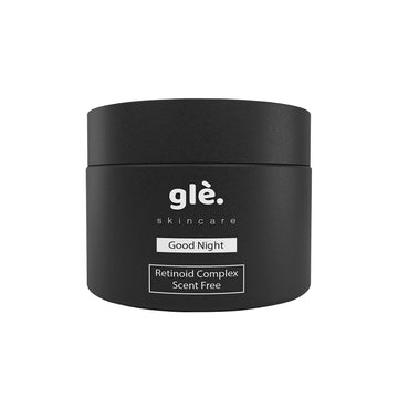 Gle Night Cream for Women with Retinol Moisturizer | Anti-Aging Face Cream with Retinol and Jojoba Oil | Anti-Wrinkle and Fragrance-Free, Non-Greasy Feeling