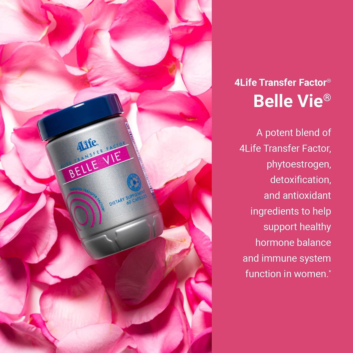 4Life Transfer Factor Belle Vie - Targeted Support for Female Hormone 