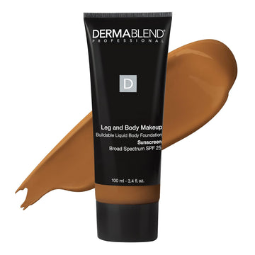 Dermablend Leg and Body Makeup Foundation with SPF 25, 70W Deep Golden,3.4   (Pack of 1)