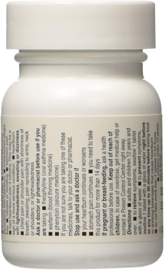 Equate - Heartburn Relief - Acid Reducer, Cimetidine 200 mg, 60 Tablet0.16 Ounces