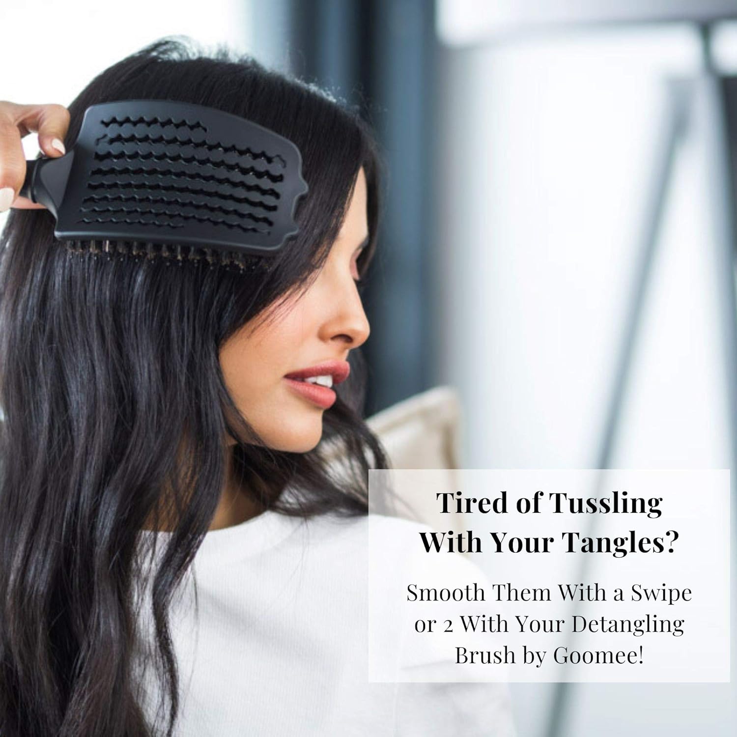 Esupli.com Goomee Straight and Curly Hair Detangler Brush – 