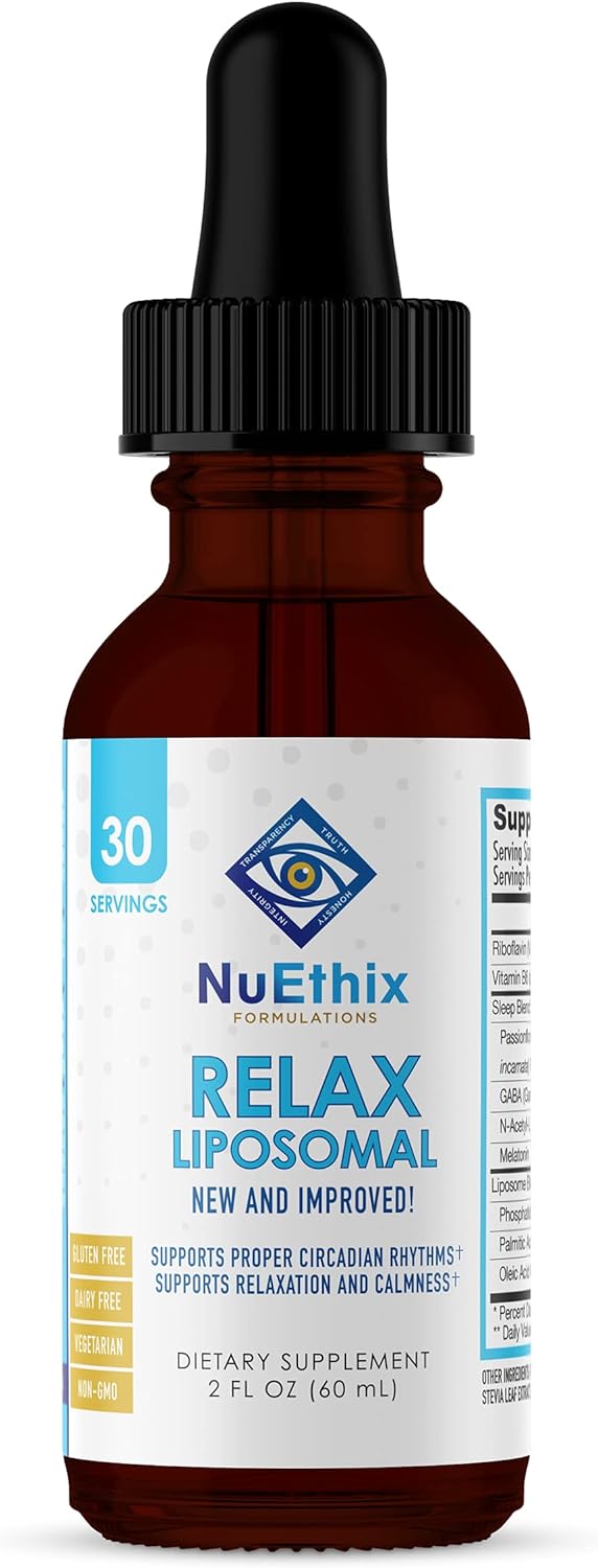 Nuethix Formulations Relax Liposomal Supplement Formula To Support Rel