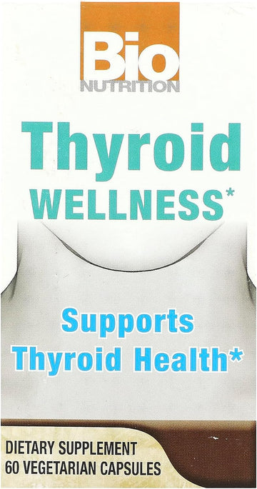 Thyroid Wellness, 60 Vegetarian Capsules, Bio Nutrition2.79 Ounces