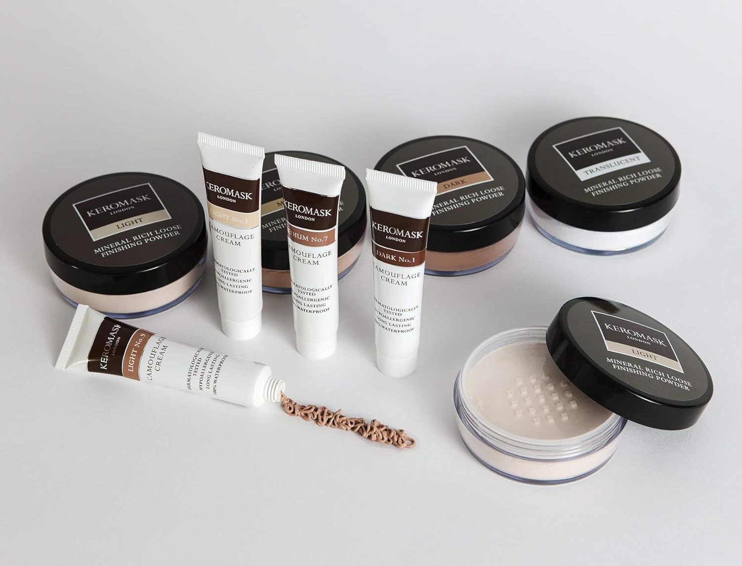 Keromask Mineral Finishing Powder (Medium) | 4 Shades