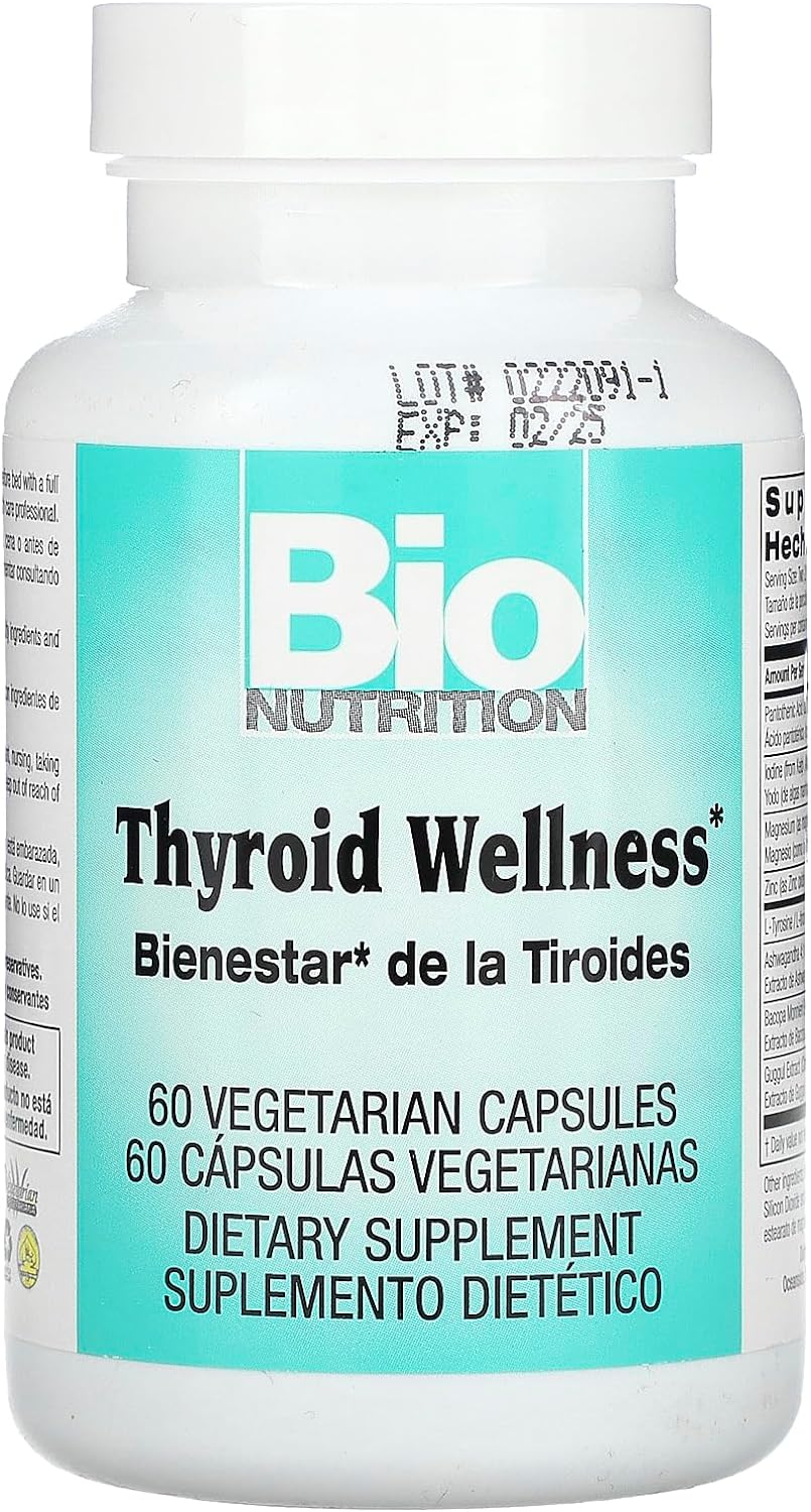 Thyroid Wellness, 60 Vegetarian Capsules, Bio Nutrition