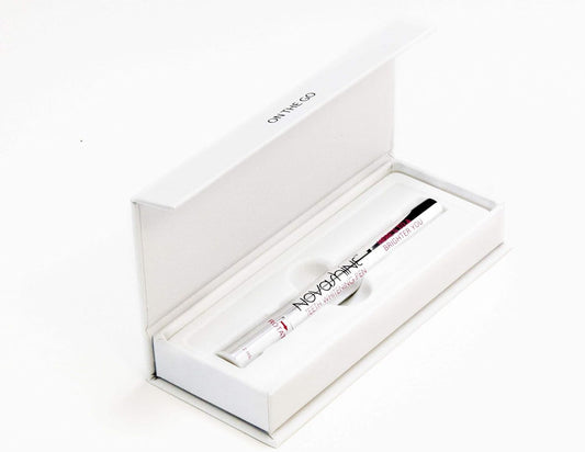 Novashine Teeth Whitening Pen, 2 6% Hydrogen Peroxide, Up to 15 whitening Treatments
