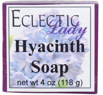 Eclectic Lady Hyacinth Glycerin Soap, 4  Bar