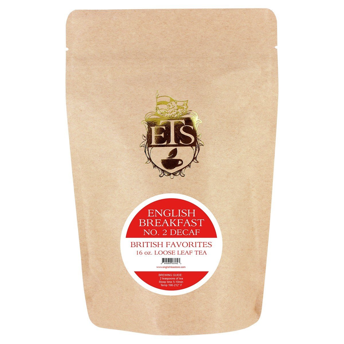 English Breakfast Blend No. 2 Decaff Tea - Loose Leaf