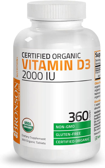 Bronson Vitamin D3 2,000 Iu (1 Year Supply) For Immune Support, Health