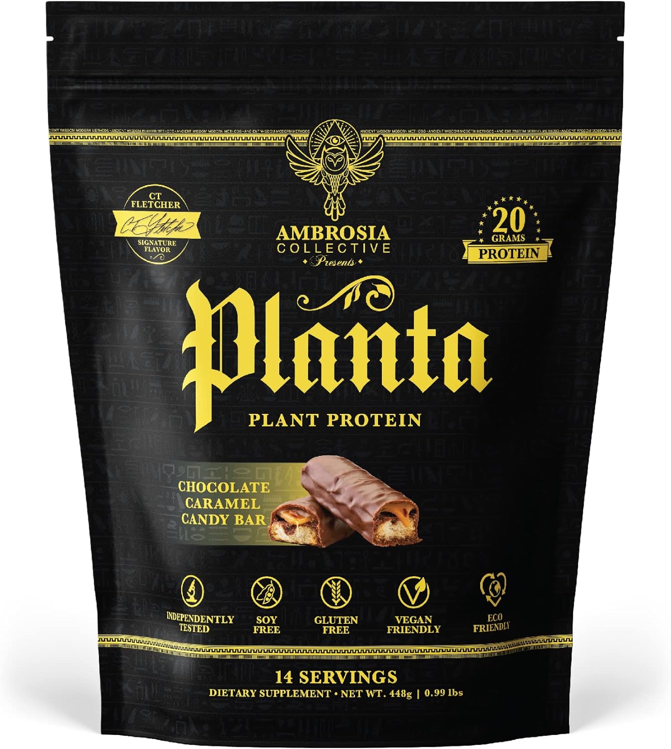 Ambrosia Planta - Premium Organic Plant-Based Protein | Vegan & Keto F