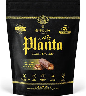 Ambrosia Planta - Premium Organic Plant-Based Protein | Vegan & Keto F