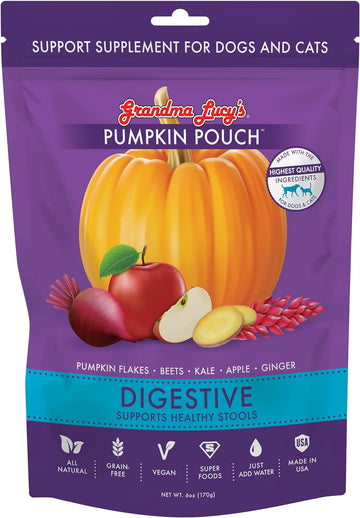 Grandma Lucy'S Pumpkin Pouch Digestive 6Oz,Purple