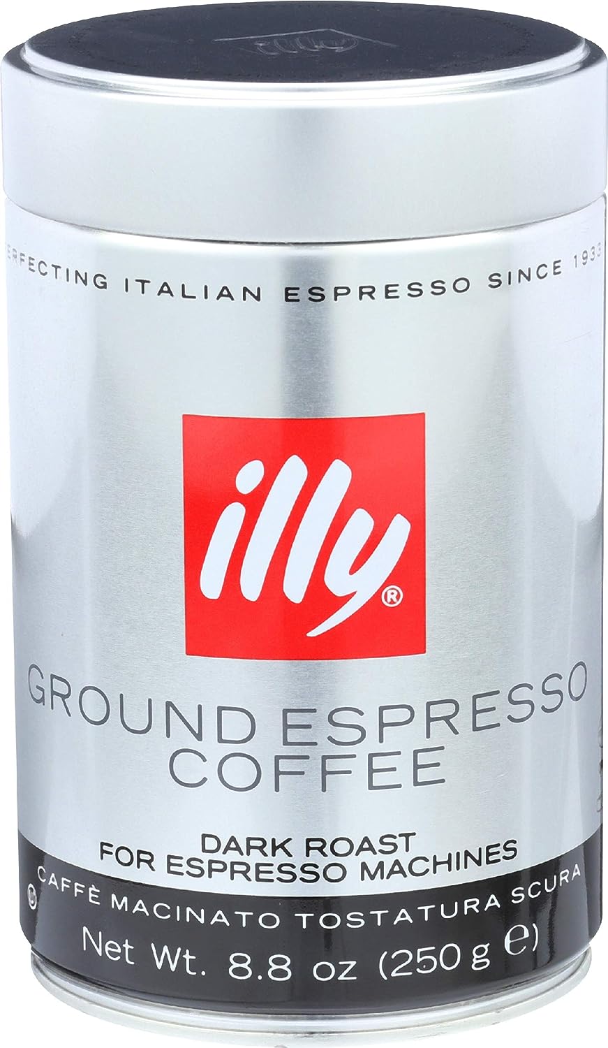 Illycaffe, Ground Espresso Coffee Dark Roast