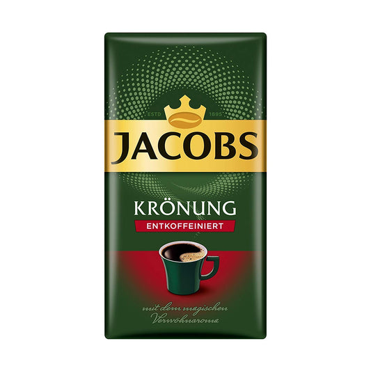 Jacobs Kronung Entkoffeiniert Decaf Ground Coffee ( 2 Pack )