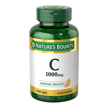 Vitamin C by Nature?s Bounty for immune support. Vitamin C is a leading immune support vitamin, 1000mg, 100 Caplets