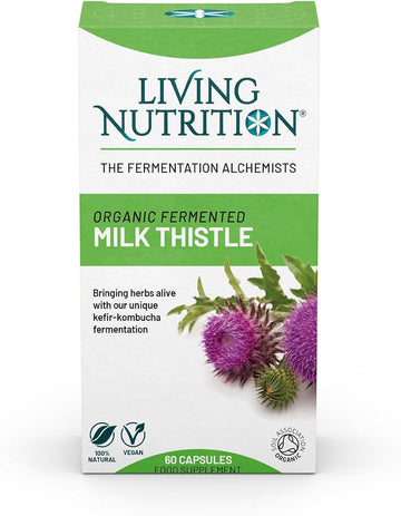 Organic Fermented Milk Thistle Food Supplement (60 Caps)

24 Grams