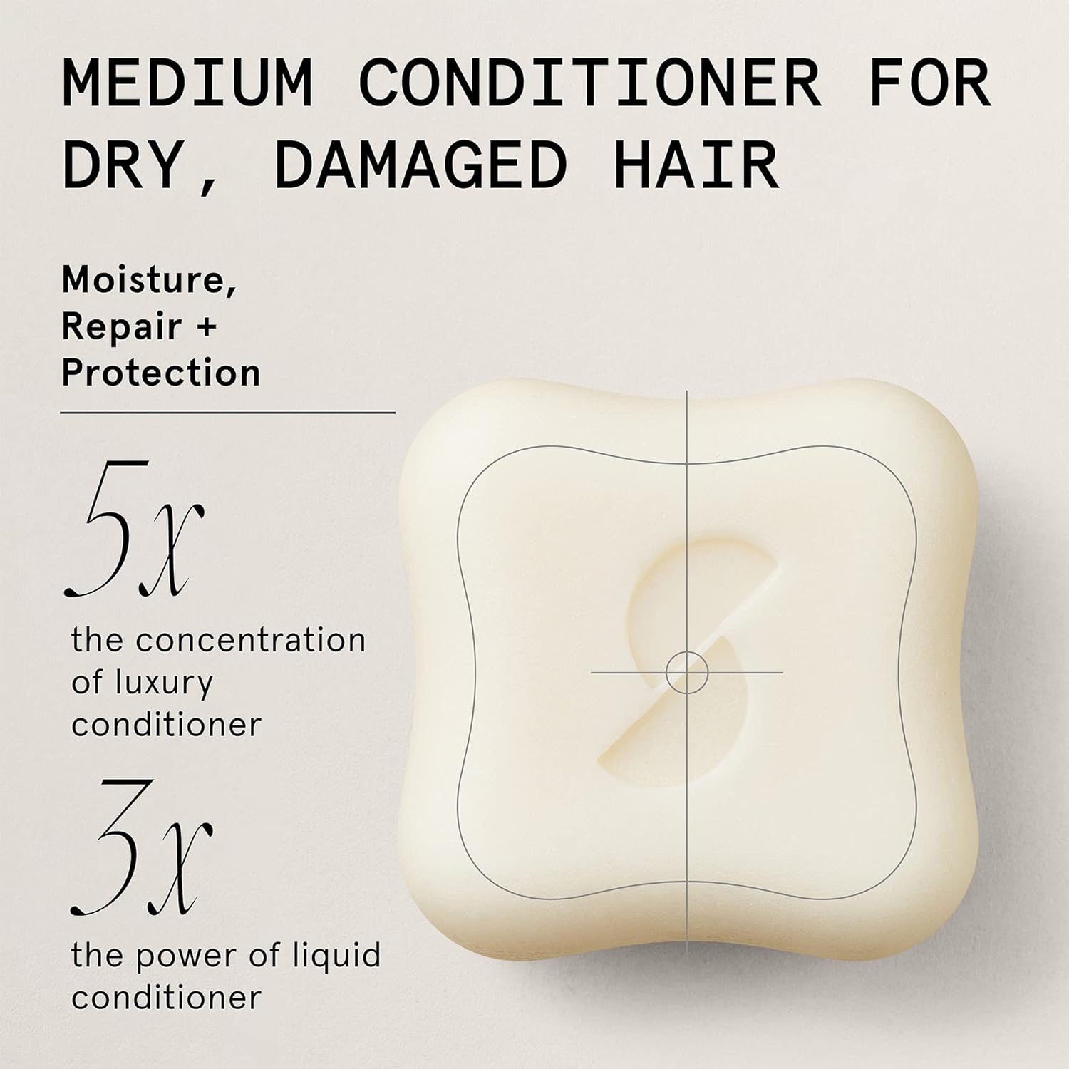 Esupli.com superzero Hydrating Bond Repair Conditioner Bar for Dry, Dam