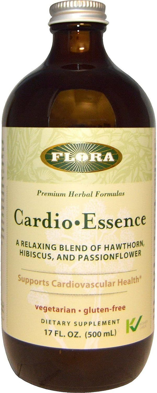 Flora - Cardio-Essence, Relaxing Blend of Hawthorn, Hibiscus & Passion