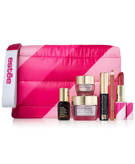 Estee Lauder 2020 7pcs Sculpted Lips & Firmer Skin Makeup Sk