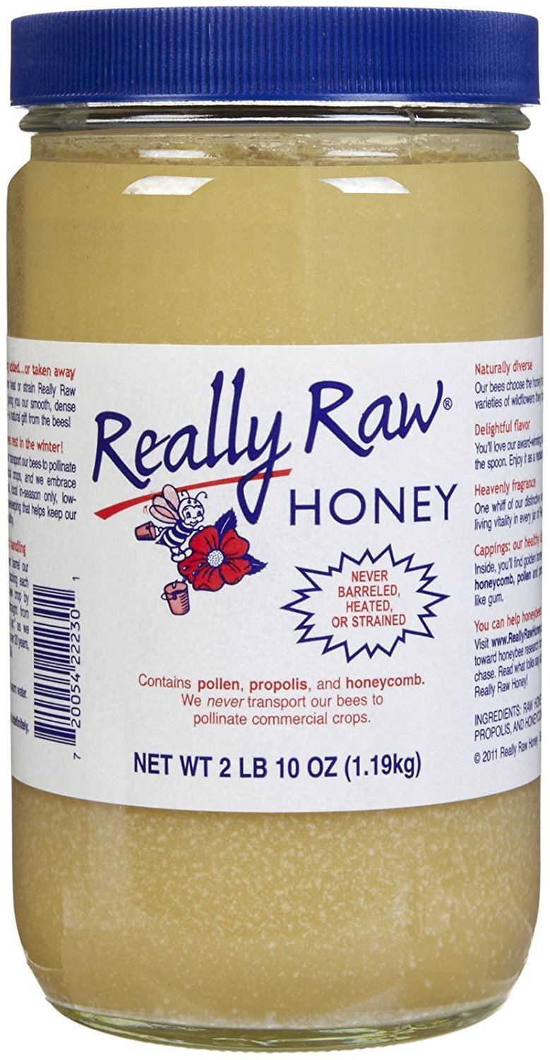 Really Raw Honey Energy Snack, Unstrained, 42 oz