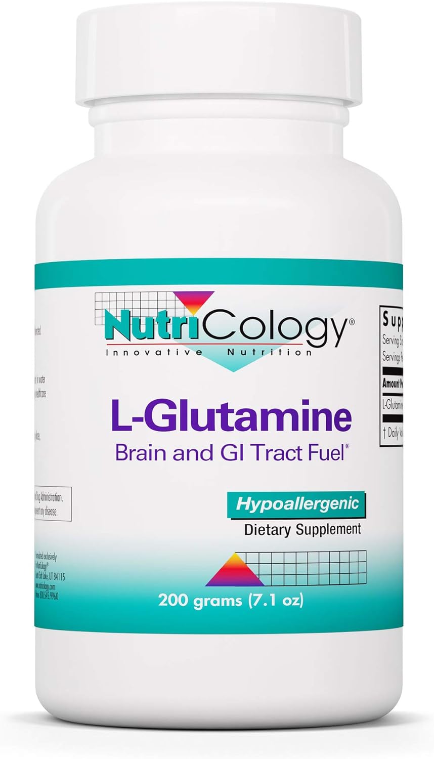 Nutricology L-Glutamine, 200-Grams
