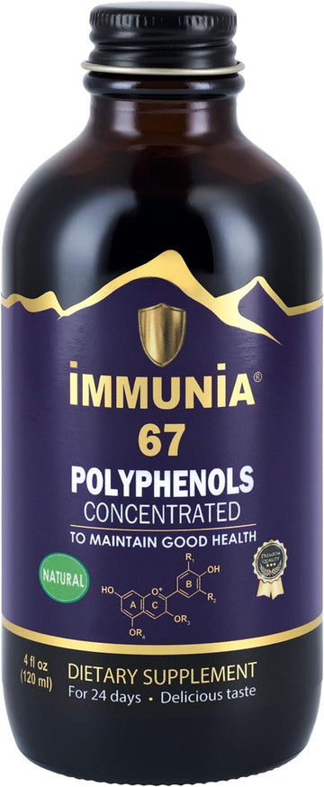 Immunia 67 polyphenols - Elderberry Concentrate with Wild Blueberry. A