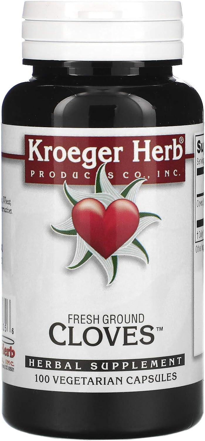 Kroeger Herb Cloves 100 Vcap