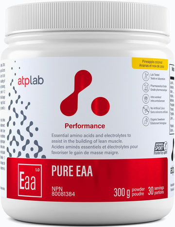 ATP LAB | Pure EAA 300g | Pineapple Coconut Flavour | Essential Amino