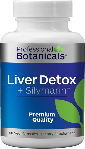 Professional Botanicals - Vegan Liver Detox and Sylmarin Supplement Mi