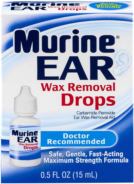 Murine Ear Wax Removal Drops 0.50 fl oz (Pack of 1)