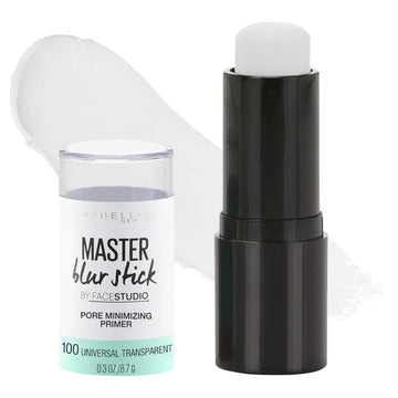 Maybelline New York Facestudio Master Blur Stick Primer Makeup, Universal Transparent, 0.3