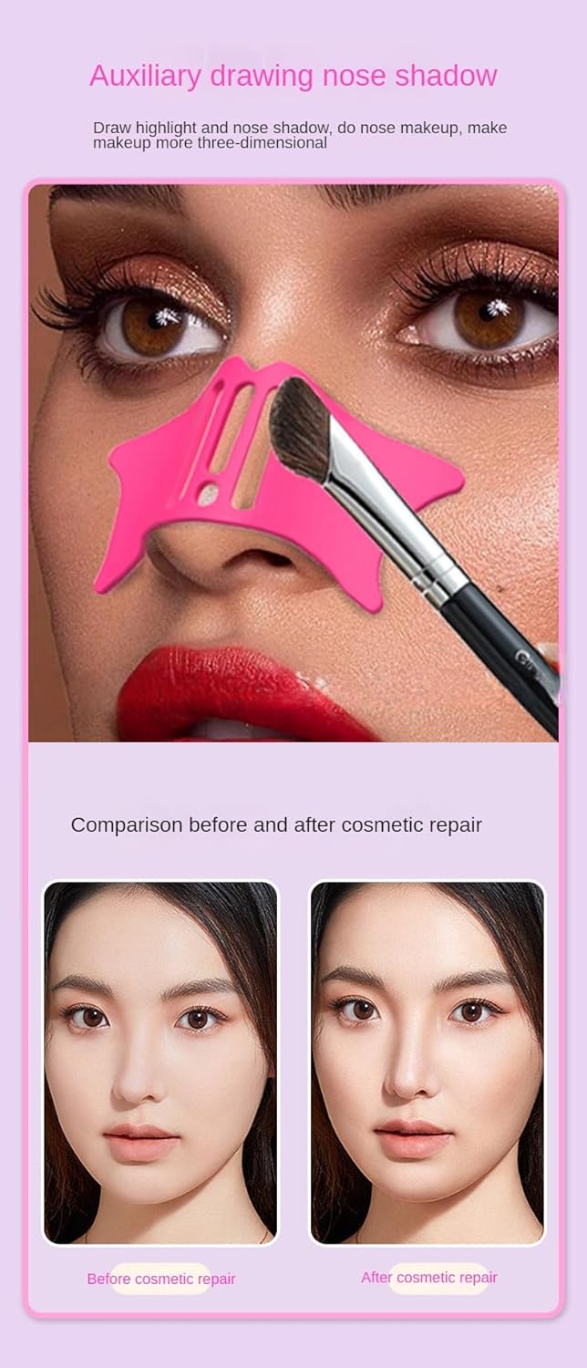 Silicone Nose Shadow Tools Silicone Nose Shadow Template Nos